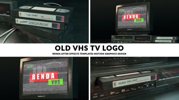 Old TV Logo 35136147 - After Effects Project Files