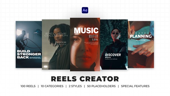 Reels Creator | After Effects 36582190 - After Effects Project Files