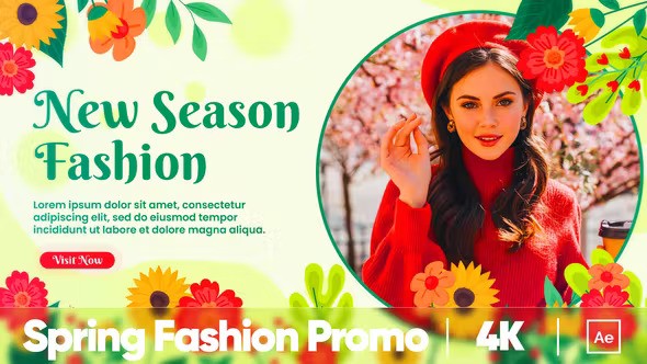 Spring Fashion Promo 36834246 - After Effects Project Files