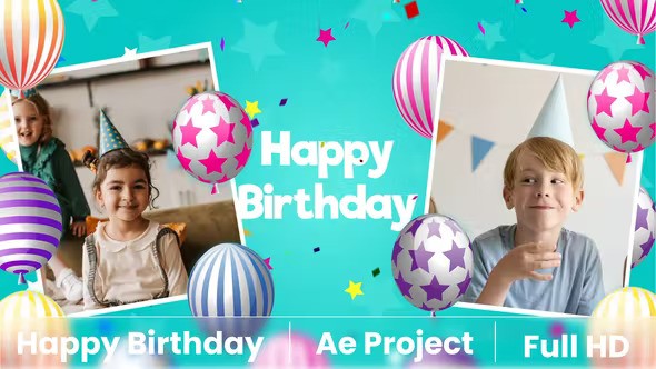 Happy Birthday 2 36822471 - After Effects Project Files