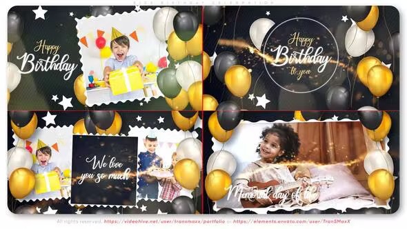 Kids Birthday Celebration 36900459 - After Effects Project Files