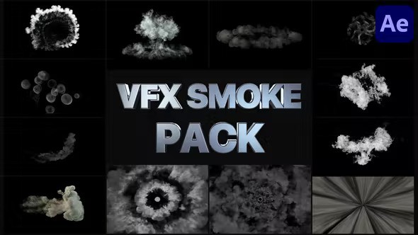 VFX Smoke Effects for After Effects 37121997 - After Effects Project Files