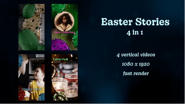 Easter Stories - 4 In 1 37206062 - After Effects Project Files