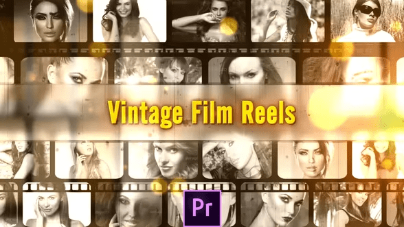 Vintage Film Reels - Premiere Pro 37315799 - Premiere Pro Templates
