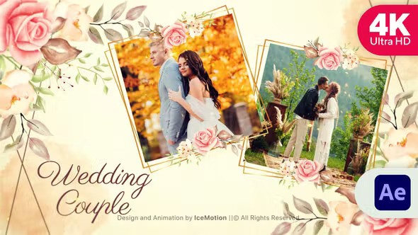 Wedding Invitation Slideshow 4K 37390396 - After Effects Project Files
