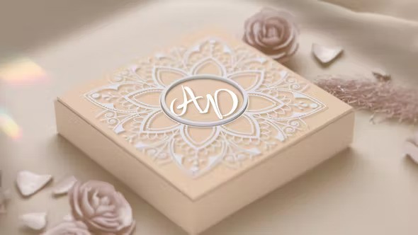 3D Wedding Invitation Box 37444242 - After Effects Project Files