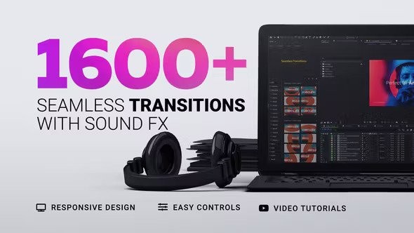 MYFX Transitions v2 1600+  22527100 - After Effects Project Files