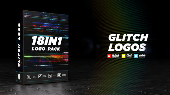 Glitch Logos 36396986 - After Effects Project Files