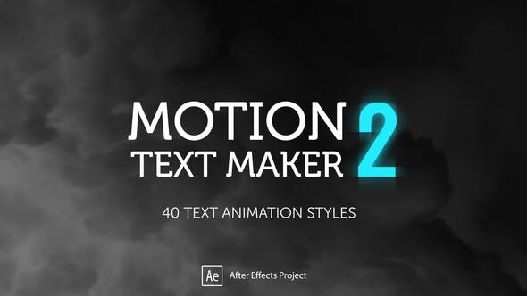 Motion Text Maker 2 35846444 - After Effects Project Files