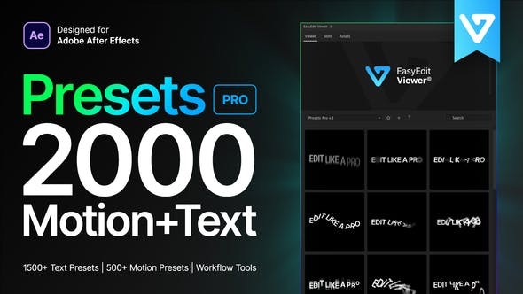 Presets Pro 37459988 - After Effects Project Files