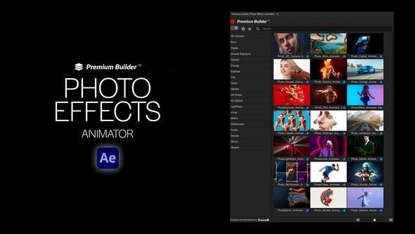 Photo Effects Animator V7 37693478 - After Effects Project Files