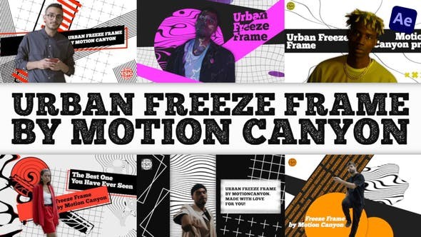 Urban Freeze Frame 38769294 - After Effects Project Files