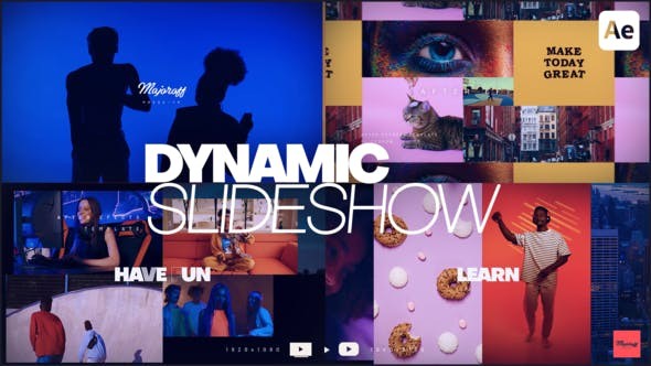 Dynamic Slideshow 38509539 - After Effects Project Files