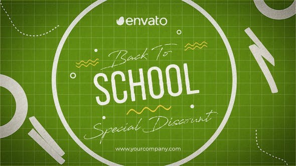 Back To School Promo 39061997 - After Effects Project Files