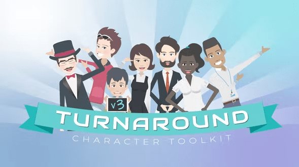 Turnaround Character Toolkit 3 36288010 - After Effects Project Files