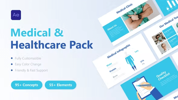 Medical & Healthcare Pack 37746380 - After Effects Project Files