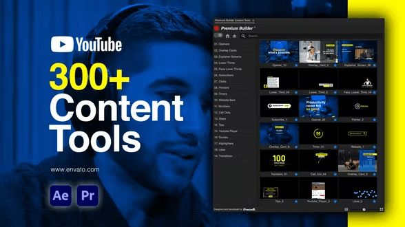 Youtube Content Tools 36569485 - After Effects Project Files