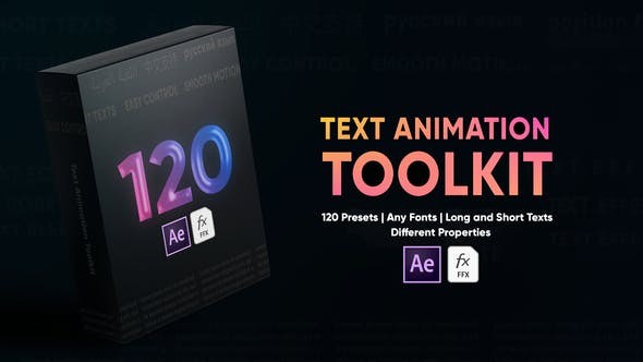 Text Animation Toolkit 39332533 - After Effects Project Files