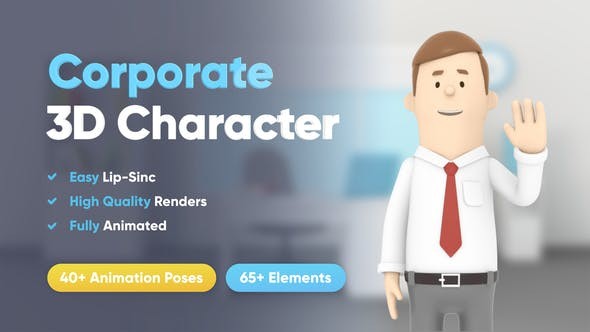 3D Character Animation 37803692 - After Effects Project Files