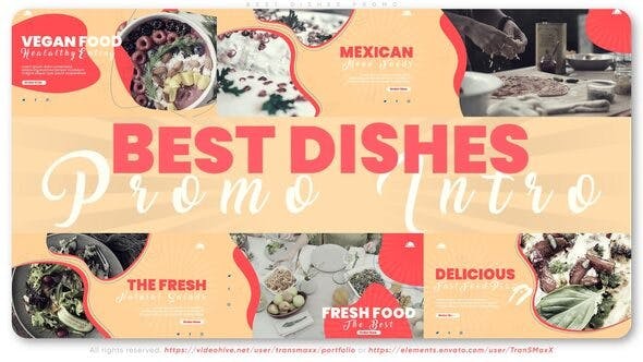 Best Dishes Promo 39865601 - After Effects Project Files