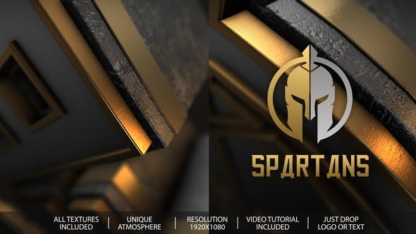 Epic Power And Elegant Gold Logo Reveal 35798347 - After Effects Project Files