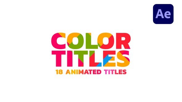 Color Titles 29394357 - After Effects Project Files
