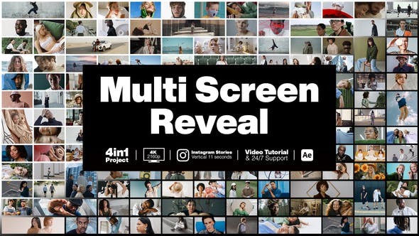 Multi Screen Reveal 35018770 - After Effects Project Files