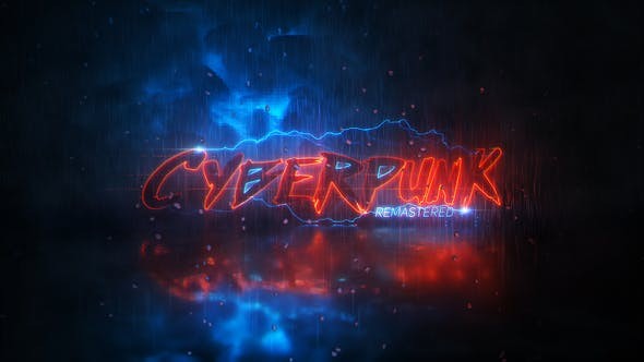 Cyberpunk Logo 21265415 - After Effects Project Files