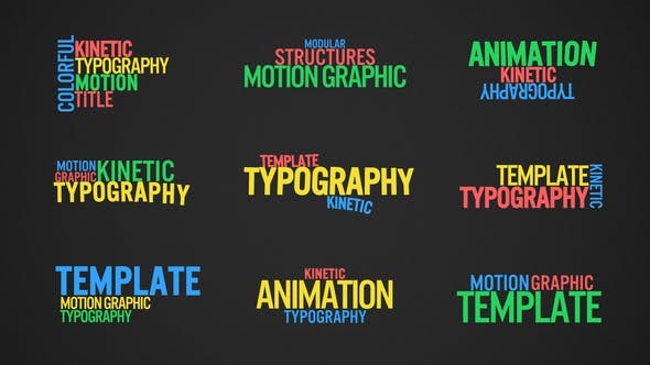 Kinetic Typography V1 40750888 - After Effects Project Files