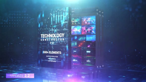 Technology Constructor V2.2 25146667 - After Effects Project Files