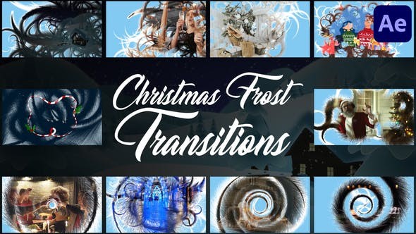 Christmas Frost Transitions for After Effects 41999594 - After Effects Project Files