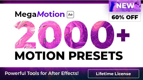 MegaMotion | Animation Motion Presets 40576931 - After Effects Presets