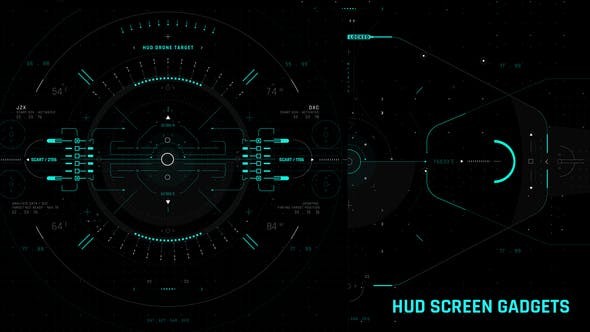 HUD Screen Gadgets 1 42640715 - After Effects Project Files