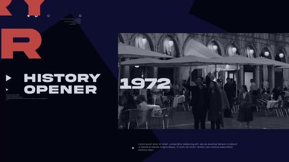 History Opener 42667915 - After Effects Project Files