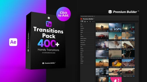 Transitions Pack 42736354 - After Effects Project Files