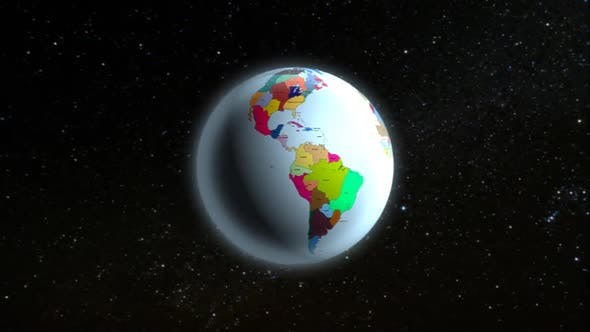 World Map 42834073 - After Effects Project Files