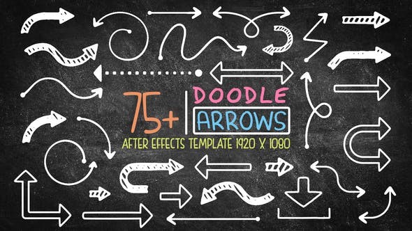 75 Doodle Arrow Pack After Effects 43760854 - After Effects Project Files