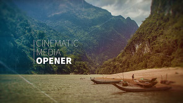 Cinematic Media Opener by Chuckwalla 12721833 - VideoHive After Effects Project Files
