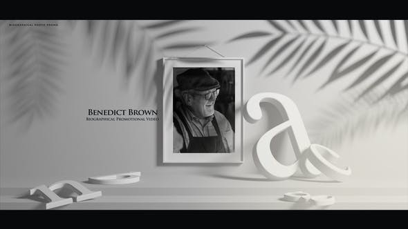 Biographical Photo Promo, After Effects Project Files