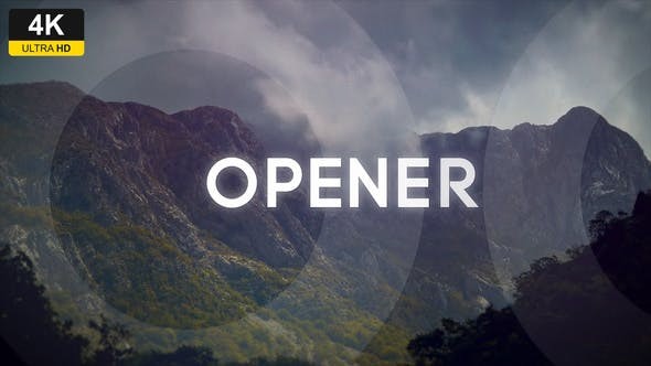 Abstract Opener, After Effects Project Files