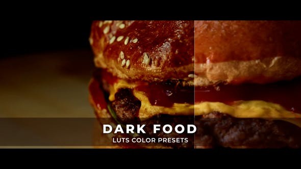 Videohive Dark Food Luts 43418893 - DaVinci Resolve