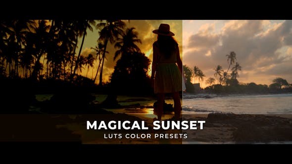 Videohive Magical Sunset Luts 43418877 - DaVinci Resolve