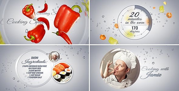 Videohive Cooking Show 11400469 - After Effects Project Files