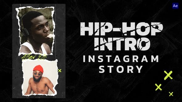 Videohive Hip-Hop Intro Story & Reels 45486580