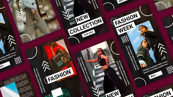 Videohive Fashion Week Instagram Story After Effects Template 45479343