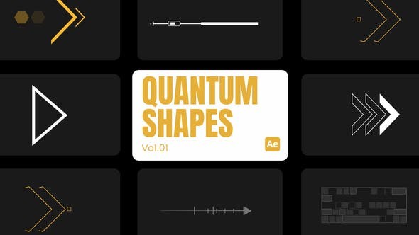 Videohive Quantum Shapes 01 for After Effects 45651039 - After Effects Project Files