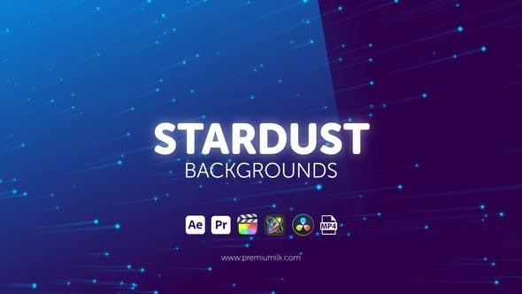 Videohive Stardust Backgrounds 45706194 - After Effects Project Files