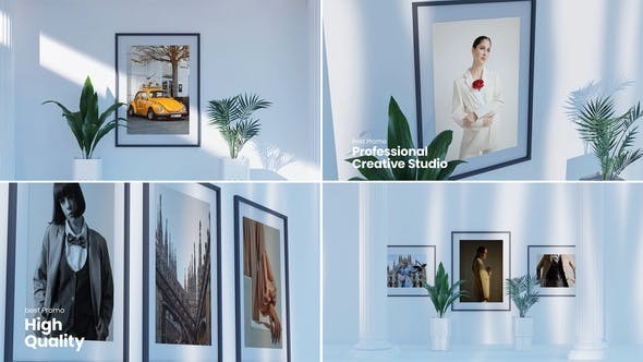 Videohive Minimalistic Art Gallery 45812795 - After Effects Project Files