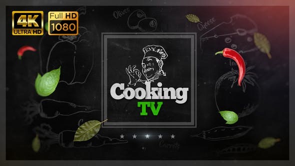 Videohive Cooking TV Show Pack 4K 23400867 - After Effects Project Files