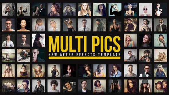 Videohive Multiple Pictures Slideshow 12794093 - After Effects Project Files